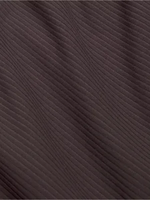 Lululemon All Aligned Ribbed Long-Sleeve Midi Dress - Purple/Grey - Size 4 thumbnail 15