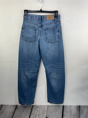 Zara Barrel Jeans size 12-13 years Junior size thumbnail 4