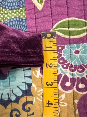Lulu's Feeling Cheery Purple Velvet Long Sleeve Tie-Back Romper thumbnail 9