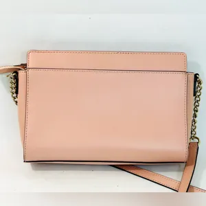 Kate Spade Baldwin Street Angelica Bow Crossbody Bag Rosycheeks Pink Leather thumbnail 4