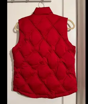 GAP Women's Red Quilted Puffer Vest - XS thumbnail 5