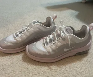 Nike Pink and White Sneakers thumbnail 1