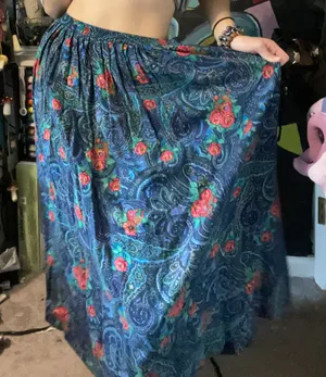 floral maxi skirt Multi Size 10 thumbnail 3