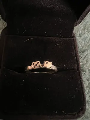 Women’s Stainless Steel Silver Ring Size 7 thumbnail 1