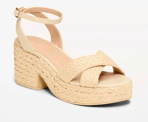 Old Navy Platform Woven Sandals thumbnail 1