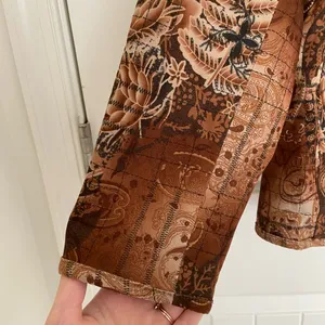 NWOT | Women’s‎ animal print full zip front collared fashion jacket medium thumbnail 3