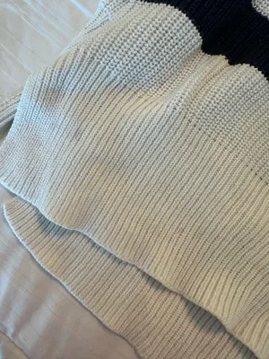 Aerie Oversized Striped Quarter Zip thumbnail 12