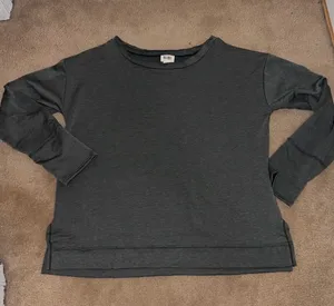 Boutique Olive Crewneck thumbnail 3