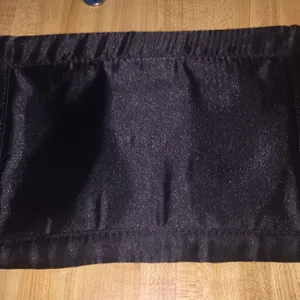 Unique 7 for all mankind satin clutch. thumbnail 4