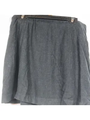 Abercrombie & Fitch Black Linen Mini Skort S thumbnail 5