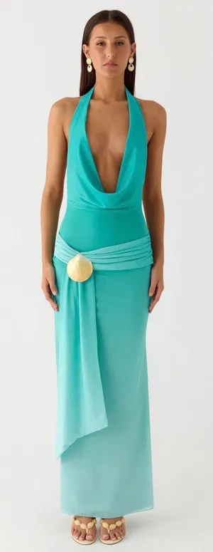 Peppermayo Dress Maxi Blue thumbnail 1