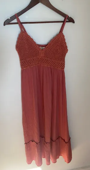 Crochet Top Maxi Dress thumbnail 1