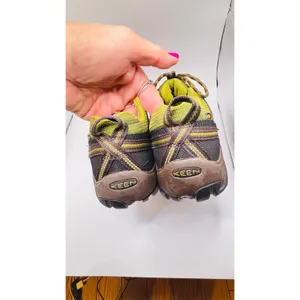Keen Voyageur brown leather Hiking shoe all terrain rubber toe sneaker women 7.5 thumbnail 5