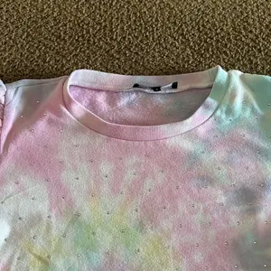 Generation Love Women’s Rainbow Tie Dye Puffy Sleeve Sweatshirt and Sweatpants thumbnail 2