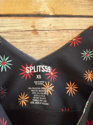 SPLITS59 Sports Bra Women’s Size XS Maya Techflex Floral Activewear NWT thumbnail 3
