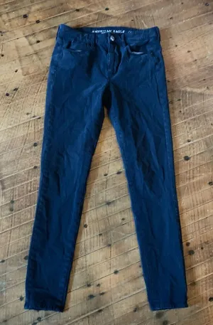 American Eagle highest rise stretchy size 6 jeggings thumbnail 1