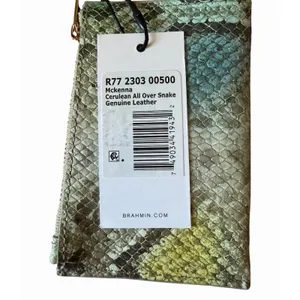 Brahmin NWT Mckenna Coin Purse Small Pouch Clutch Cerulean All Over Snake Print thumbnail 12