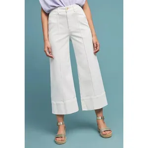 ✨Anthropologie Chino Pintucked Chino White Sz 2 Pants✨ thumbnail 3