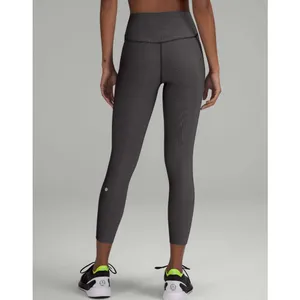 Lululemon Base‎ Pace High-Rise Tight 25” Two-Tone Ribbed Leggings Size 2 thumbnail 2