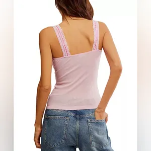 NWT Free People intimately Only You Tank in Pink/Rose Size XS thumbnail 2