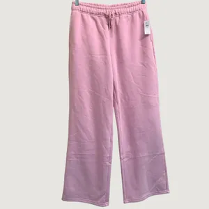 Gap Relaxed Straight-Leg Sweatpants in Pure Pink Fleece Size Small Lounge- NWT thumbnail 3