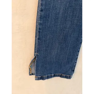 Artemis Vintage Womens High Rise Double Button Flare‎ Jeans Distressed thumbnail 2