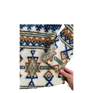 Andrée Southwestern Aztec Fleece Jacket Medium thumbnail 5