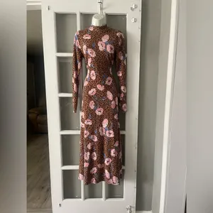 Free People Retro Romance Mixed Print Long Sleeve Dress thumbnail 8