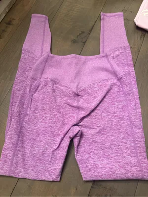 Alo Size XXS Alosoft Lounge Legging Pink thumbnail 4