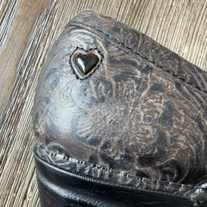 Nurse Mates Pillow Top Clogs Women’s Sz 9 Chelsea Metallic Paisley Shoes comfort thumbnail 8
