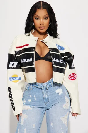 FashioNova Moto Pleather Jacket thumbnail 1