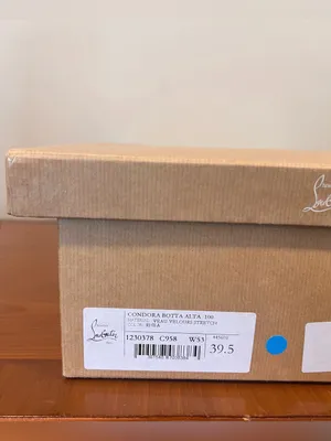 Christian Louboutin Condora Alta 100 Rhea Brown Over The Knee Boots Size39.5 NIB thumbnail 8