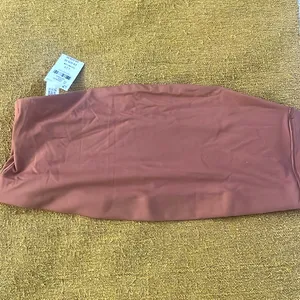 VS PINk -Bandeau strapless Brown sz L. NWT thumbnail 3
