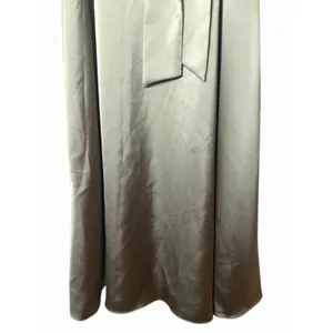 Antonio Melani Kinnon Satin Sage Green Drape Neckline Self Tie Dress 6 thumbnail 4