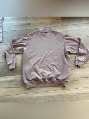 OFFLINE By Aerie Cloud Fleece Oversized Mockneck Sweatshirt | Brown thumbnail 3