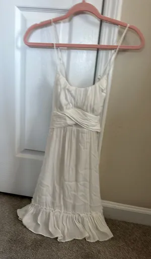 American Threads Dress White Mini thumbnail 1