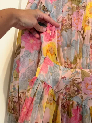Olivaceous Floral Dress thumbnail 10