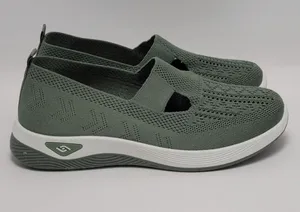 Women's Breathable Mesh Slip On Sneakers Comfortable Lightweight Walking Shoes thumbnail 1