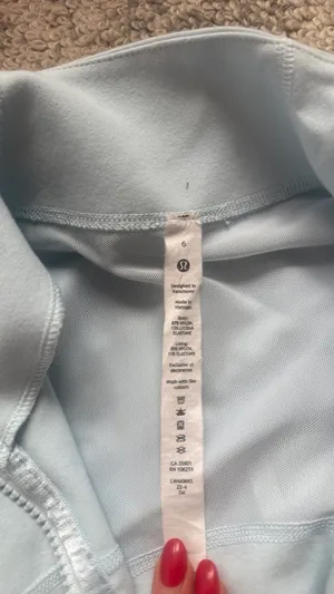 Light Blue Lululemon Define Jacket thumbnail 2