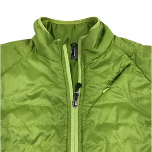 REI PrimaLoft Pertex Quantum Eco Full Zip Jacket Women M Green Outdoor Packable thumbnail 6