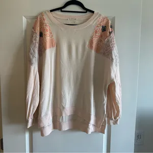 Free People We the Free Feelin’ It Embroidered Top thumbnail 4