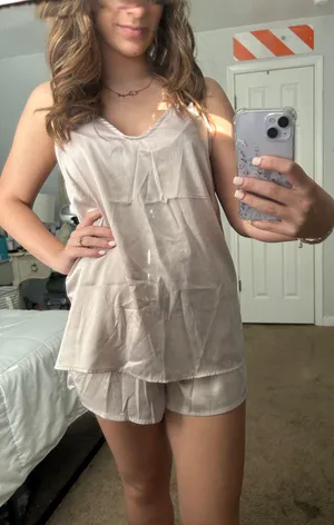 Stars Above Silk Pajama Set thumbnail 2