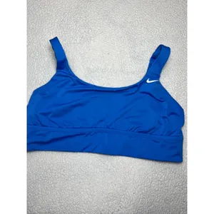 Nike Sports Bra Women's XXL Blue Plus Size Activewear Top Athleisure Sporty thumbnail 2