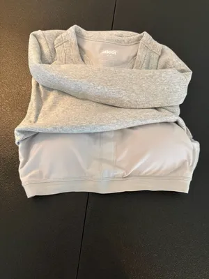 Avia Rib Tank with Shelf Bra Grey Size XS thumbnail 4