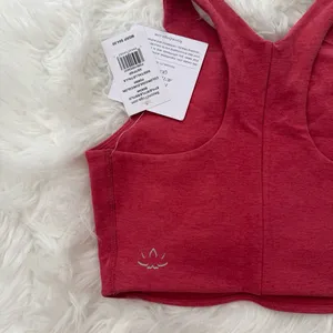 Beyond Yoga Spacedye Refocus Bra Faded Rose Heather Size XS thumbnail 7