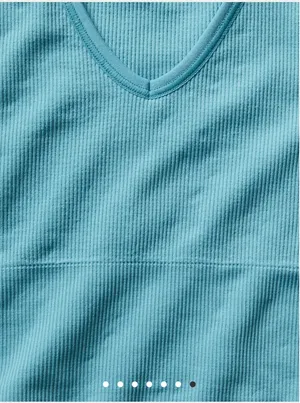 Aurora Seamless Crop Rib Tank thumbnail 4