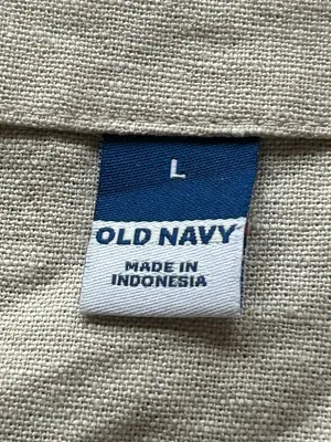 NWT Old Navy Cropped Square-Neck Linen-Blend Tank Top Size Large Preppy Minimal thumbnail 9