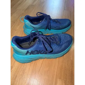 Hoka One One Rincon 3 Blue Turquoise Running Shoes Womens 8D Wide Low Top thumbnail 5