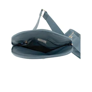 Simply Southern Crescent Sling Bag Blue Faux Leather‎ Crossbody Purse Fanny Pack thumbnail 9