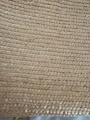 Vintage Woven Straw Crossbody Bag - Natural thumbnail 4